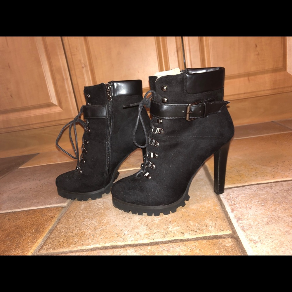 Black booties